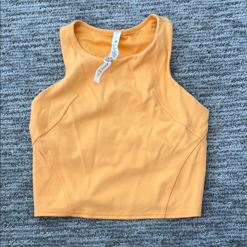Lululemon Tank sz 4 Mango Dream